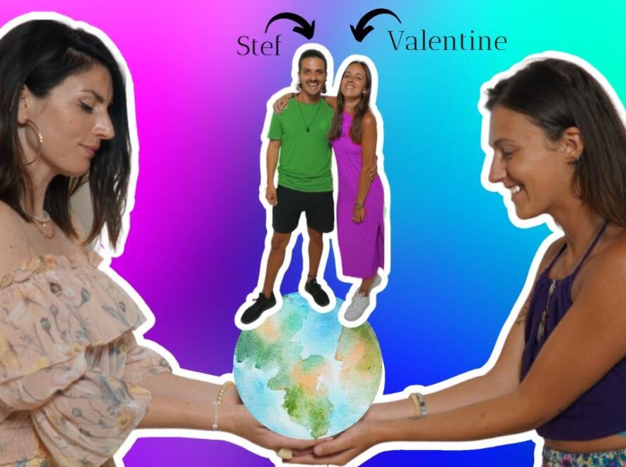 Stef et Valentine partagent leur tour du monde avec Chloé, et Anouck